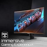 Gigabyte GS27FC 27 Inch FHD Curved Gaming Monitor 180Hz 1ms VA HDR Ready view 7