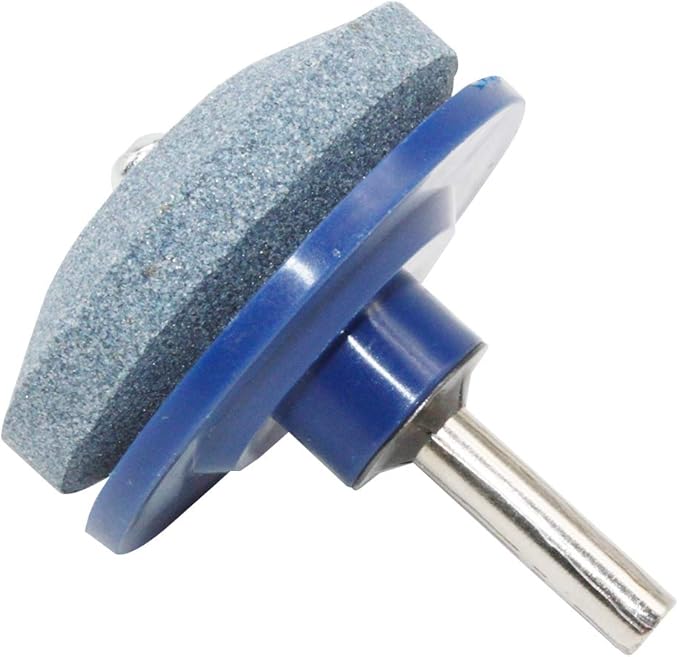 LOCOPOW 4PCS Lawn Mower Blade Sharpener Blade Balancer