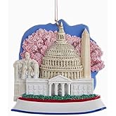 Kurt S. Adler Washington D.C. Scene Resin Christmas Ornament