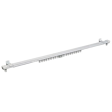 Kenney Regency Cordless Traverse Curtain Rod 40 78 White