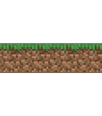 Roommates Minecraft Iconic Faces Peel And Stickborder Multicolor Wallpaper