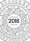 TF Publishing Color Me 16 Month Monthly Planner, September 2017 - December 2018 (18-4018) by 