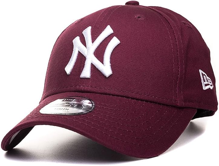 Casquette ny bordeaux homme Outlet