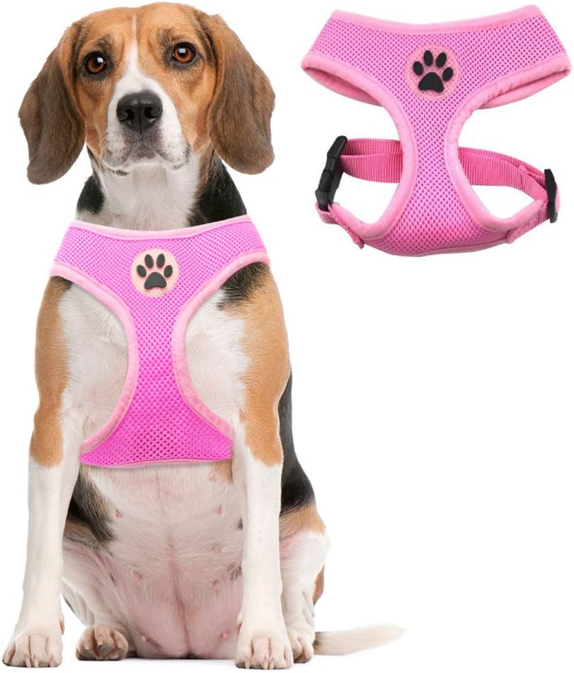 vibrant life pink dots reflective harness