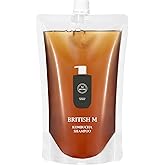 BRITISH M Kombucha Shampoo 750ml(25.36fl.oz) | Vegan Shampoo (Refill)