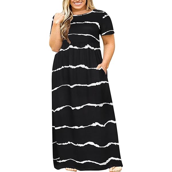 Women's Loose Fit Sleeveless Striped Long Dress With Pockets CHARTOU Women's Striped Flowy Long Dress - Sleeveless Henley T-Shirt Dress With Pockets Better With Chardonnay Storefront Dress Women's Loose Fit Sleeveless Striped Long Dress With Pockets CHARTOU Women's Striped Flowy Long Dress - Sleeveless Henley T-Shirt Dress With Pockets Better With Chardonnay Storefront Dress