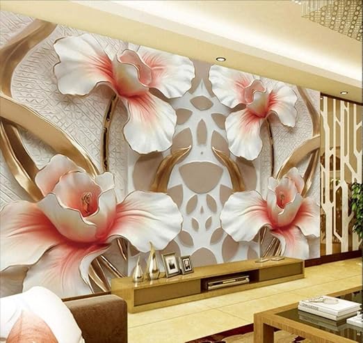 3D Photo Papel Pintado Yjlmt Mural Personalizado Estéreo 3D En Relieve
