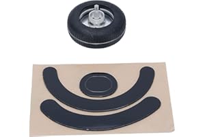 Mouse Scroll Wheel Replacement Kit with Anti Slip Feet Gaming Mouse Wheel Plastic Encoder Repair Parts Compatible with G403 G