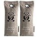 Air Purifiers by ZooBamboo (2 x 75g) | Bamboo Charcoal Shoe Deodorizer Car Refreshener Home Odor Eliminator Mold Remover Moisture Eliminator and Dehumidifier for Allergies Smoke Smell and Pet Odor