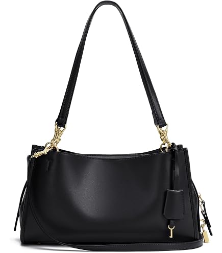 Amazon.com: Keyli Double Zip Shoulder Bag for women Swing bags
