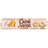 Creme Savers | Orange &amp; Creme Hard Candy | 1 Roll | The classic taste of fresh orange swirled in rich cream. A traditional treat brought to you by Iconic Candy