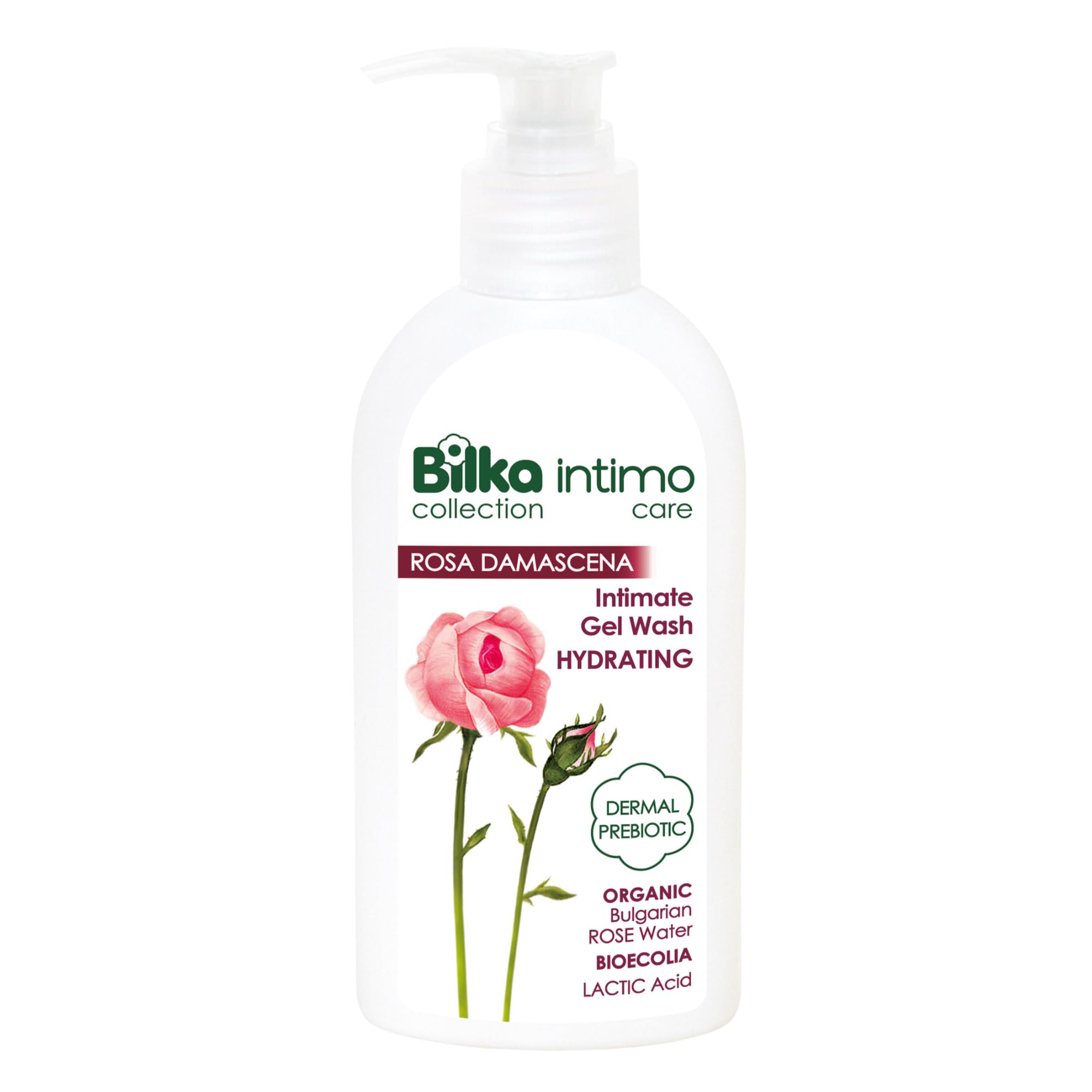 Bilka Intimo Care - Intimate Gel Wash 200ml - Refreshing Lavender/Hydrating Rosa Damascena/Protecting Calendula - 1 Product (Rosa Damascena)