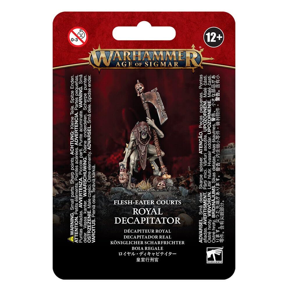 Warhammer Games Workshop Age of Sigmar - Flesh Eater Courts: Royal Decapitator, Black