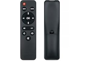 HODSEUKIN Replacement Remote for Mini Projector,Compatible with TMY V08,NISOO M10,PANSEBA hi-04,AuKing M8-F Mini Projector.