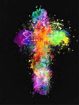 Weimeing Color Splash Ink Graffiti Wallpaper Pintura By Numbers Diy Pintura Acrilica Moderna Sobre Lienzo Pintado A Mano Decoracion Para El Hogar Regalo Sin Marco 40x50 Cm Amazon Es Juguetes Y Juegos