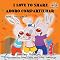 Livro I Love to Share Adoro compartilhar (English Portuguese Bilingual Collection)