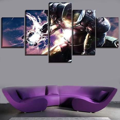 zysymx Pintura De La Lona del Arte De La Pared para La Sala De Estar 5