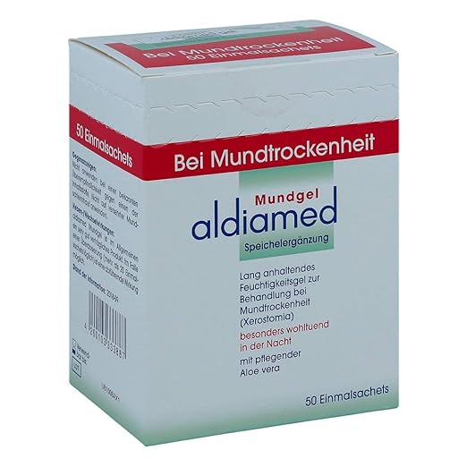 Aldiamed Mundgel zur, zum Speichelergänzung Einmal 50X2 ml