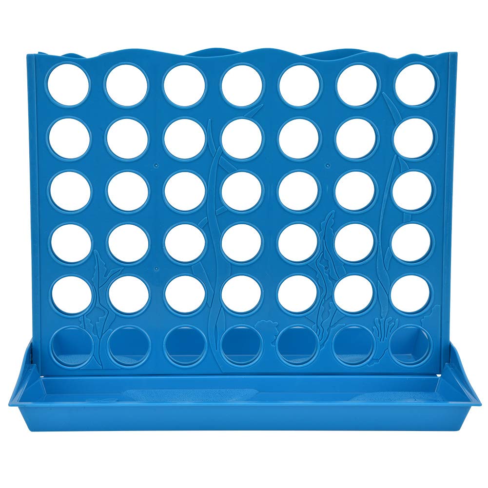 4 in a Row Game, Classic Board Tabletop Game Line up 4 Easy to Set Up Play and Storage for Kids Adults Family Fun Interaction for Children Over Fourteen Years of Age