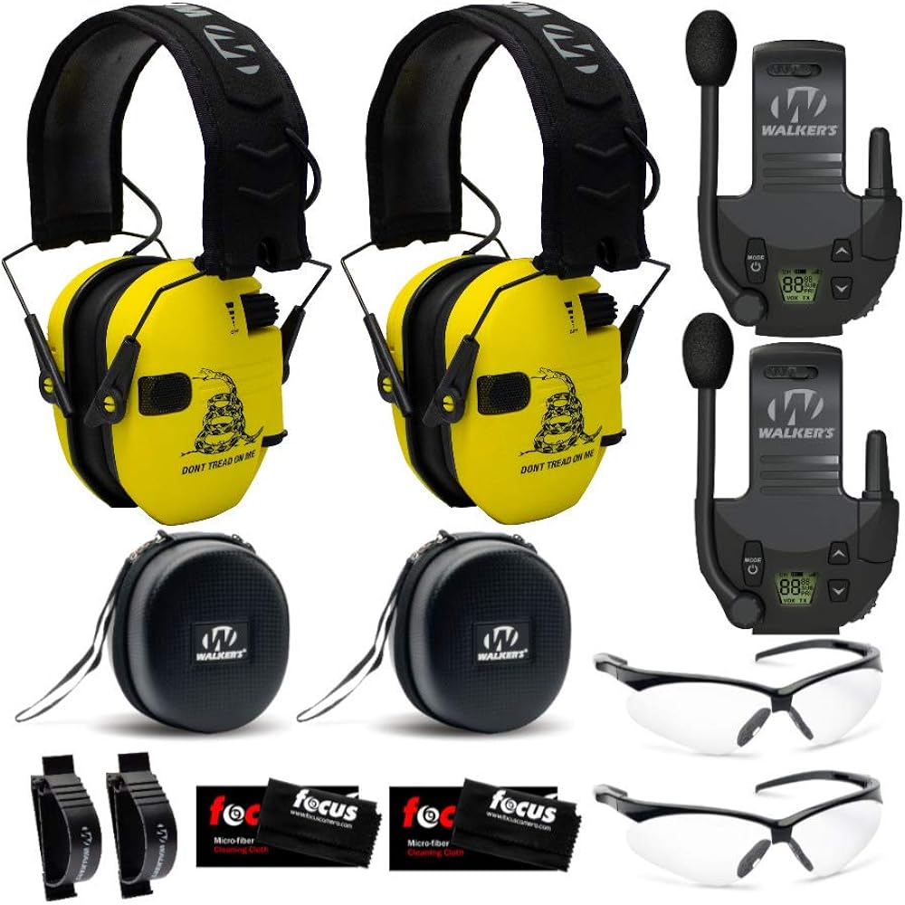 Walker039;s Razor Slim Electronic Shooting Hearing Protection Muff (Don039;t Tread