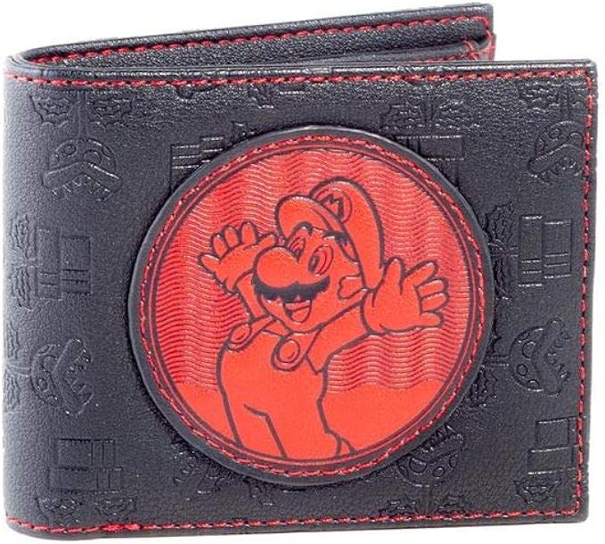 Difuzed Nintendo Wallet Super Mario Bifold Portafogli at Amazon Men’s