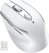 cimetech Wireless Mouse 6 Buttons 3 DPI 800/1200/1600 Silent USB Nano Receiver
