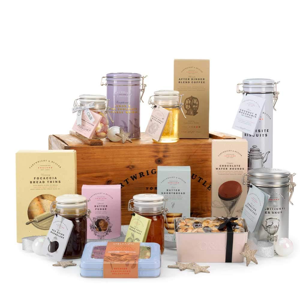 Buy Cartwright Butler The Swaledale Wooden Crate Hamper Food Hamper Valentine S Day Luxury Confectionery Gift Baskets Happy Birthday Anniversary Thank You Congratulations Online At Desertcart Bahamas