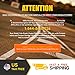 [Front Premium Brake Kit]-[2 Cross-Drilled Disc Brake Rotors & 4 Ceramic Brake Pads]-[UAP3500-D-Cer]