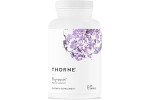 THORNE - Thyrocsin - Thyroid Cofactors for Thyroid Function Support* - Supplement with Vitamins B12, C & E, Ashwagandha, Iodine, Zinc, Selenium, Copper & L-Tyrosine - 60 Servings