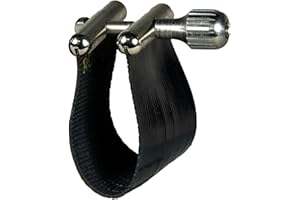 Rovner Ligature & Plastic Cap for Tenor Slim Saxophone - Star Series Ligature for Metal Mouthpiece (SS-2M)