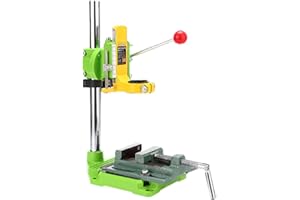 AMYAMY Floor Drill Press stand with cast iron vise/Rotary Tool Workstation Drill Press Work Station/Stand Table for Drill Workbench Repair,Drill Press Table,Table Top Drill Press90° Rotating Fixed Frame