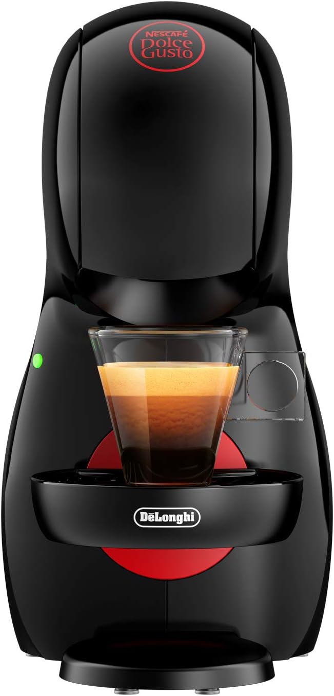 NESCAFÉ Dolce Gusto EDG210.B Pod Coffee Machines Piccolo Coffee XS Manual Coffee Machine black red by De’Longhi Black Coffee Machine - Image 3