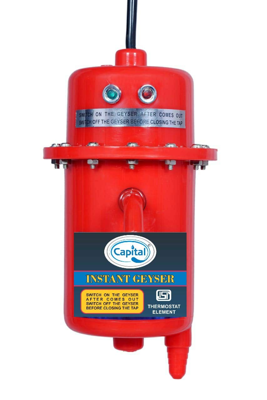 Capital® 1l Instant Portable Water Heater/geyser for Use Home , Office