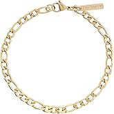 Hey Harper Gold Bracelet For Women Trendy - 14K Gold Dainty Bracelet - Waterproof Sweatproof Non Tarnish Jewelry Gift for Women and For Everyday