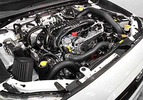 Perrin 15-17 WRX FMIC Boost Tube Box w/ Black Boost Tubes and Black Couplers (PSP-ITR-437-2BK/BK)