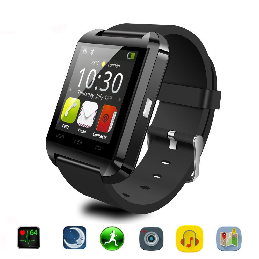Smartwatch Bluetooth Reloj Inteligente Android iOS Joymixx U Smart Watch Teléfono Inteligente