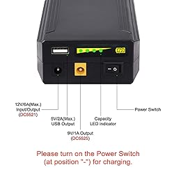 Talentcell Rechargeable 72W 100Wh 12V/8300mAh