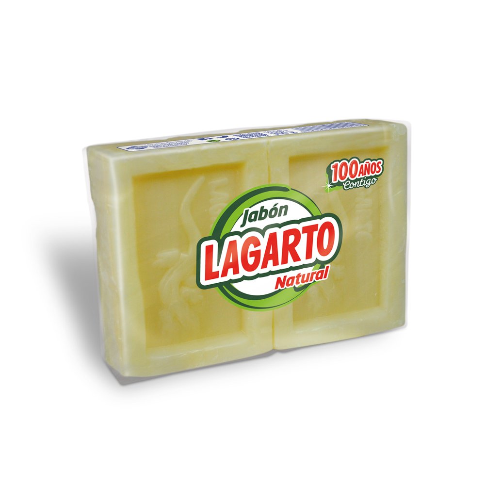 LAGARTO Lizard Soap, Composite, Multicolor, 3 X 9 X 13 Cm