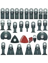 68 x topstools unk68sk OMT Mix hojas para Fein Multimaster Bosch Makita Milwaukee Genesis Chicago Artesanos Nextec Rockwell Ryobi Hitachi Multi Herramienta Accesorios