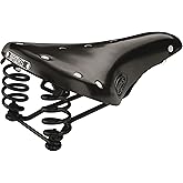 Brooks England Flyer Carved, Touring Leather Bike Saddle