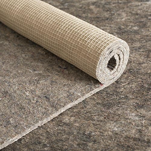 Rug Pad Central 10x14-Feet Rectangle 1/8'' Thick Felt and Rubber Rug Pad
