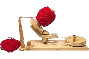 Hand Operated Yarn Ball Winder | Swift, Yarn, Wool, and String Holder| Knitting & Crochet Accessories Galaxy Indiacraft