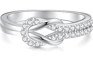 IMOLOVE Mother Day's Gift The Love Between Mother and Daughter Rings Moissanite Wedding Band Moissanite Rings for Women Mothe