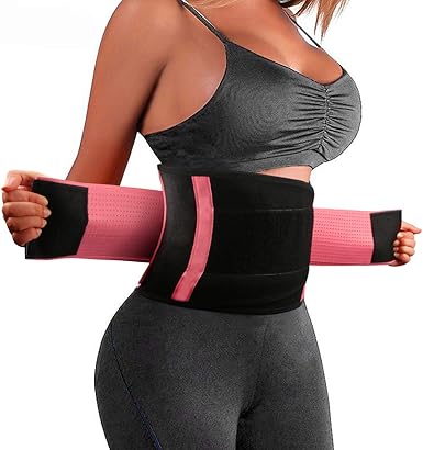 Aiglam Mujer Cintura Entrenador,Faja Fitness,Fajas Reductoras ...