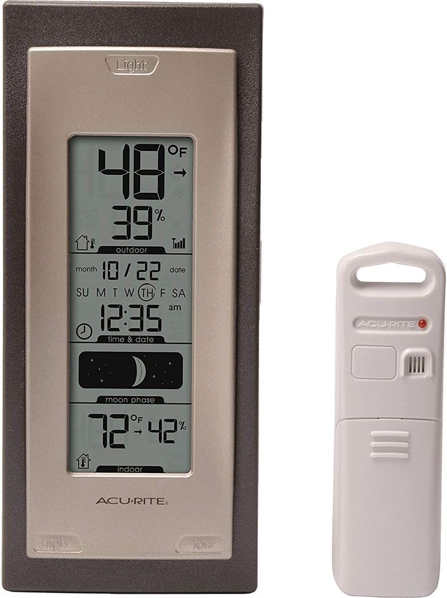 Amazon Com Acu Rite Wireless Weather Thermometer Outdoor