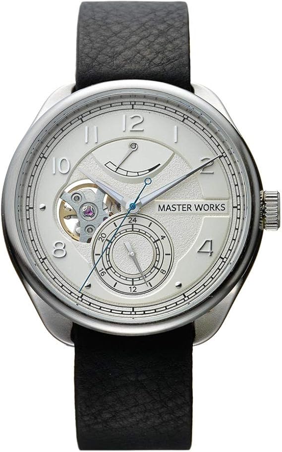 Amazon Masterworks マスターワークス 腕時計 Quattro クアトロ 001 オフホワイト ブラック メンズ腕時計 腕時計 通販
