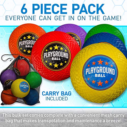 Franklin Sports Playground Balls Rubber Kickballs and Playground