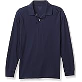 The Children's Place Boys Long Sleeve Jersey Polo, Extra Soft