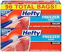 Hefty Slider Freezer Bags (Gallon, 96 Count)