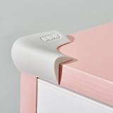Angloria 100% Silicone Corner Protectors Gray 4P Pre-Adhesive